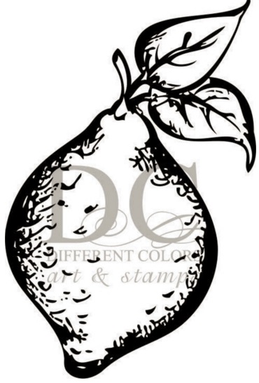 חותמת עץ - Citron